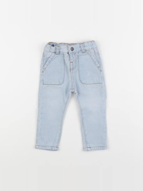 Jean - 6 mois Bleu 1 - vertbaudet enfant 