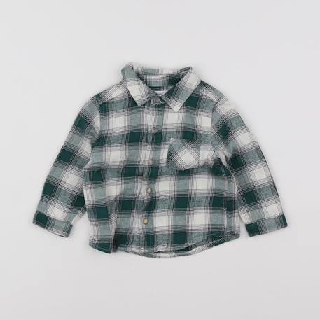 Chemise - 12 mois Vert 1 - vertbaudet enfant 