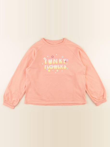 Sweat - 10 ans Rose 1 - vertbaudet enfant 