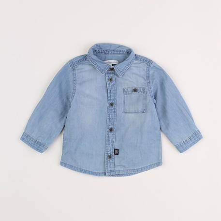 Chemise - 9 mois Bleu 1 - vertbaudet enfant 