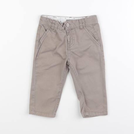 Jean - 12 mois Taupe 1 - vertbaudet enfant 