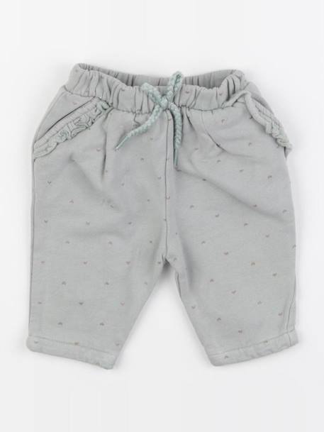 Pantalon - 3 mois Vert 1 - vertbaudet enfant 