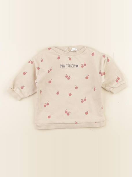 Sweat - 12 mois Beige 1 - vertbaudet enfant 