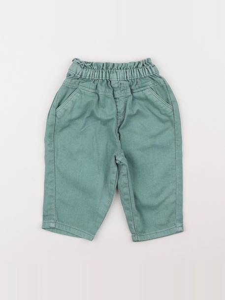 Jean - 6 mois Vert 1 - vertbaudet enfant 