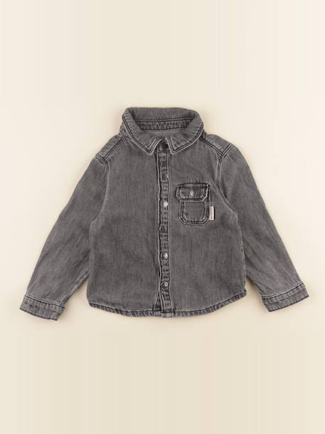 Chemise - 24 mois Gris 1 - vertbaudet enfant 