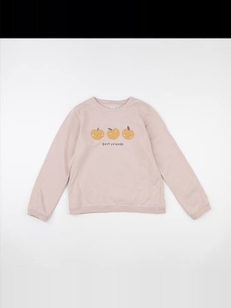 Sweat - 12 ans Rose 1 - vertbaudet enfant 