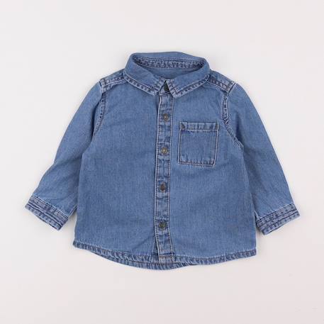 Chemise - 12 mois Bleu 1 - vertbaudet enfant 