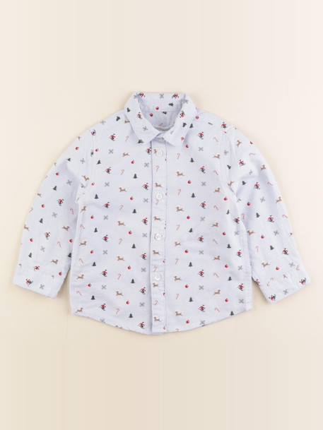 Chemise - 8 ans Bleu 1 - vertbaudet enfant 