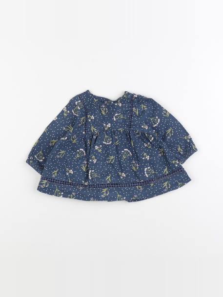 Blouse - 3 mois Bleu 1 - vertbaudet enfant 