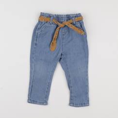 Seconde main-Fille-Pantalon-Jean - 12 mois