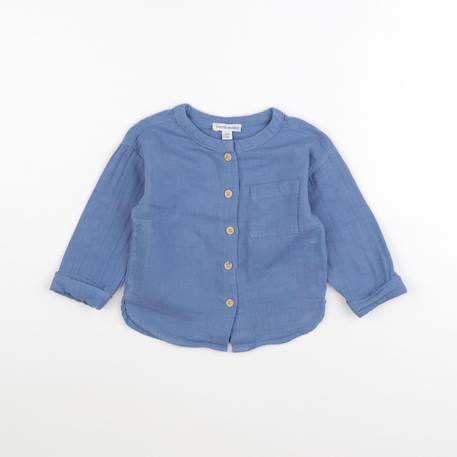Chemise - 12 mois Bleu 1 - vertbaudet enfant 
