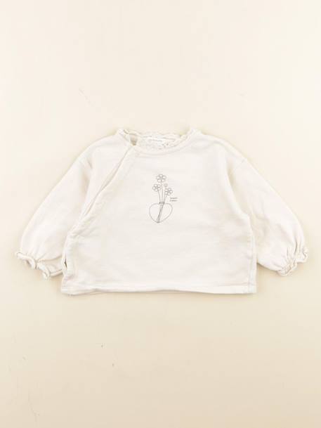 Sweat - 6 mois Beige 1 - vertbaudet enfant 