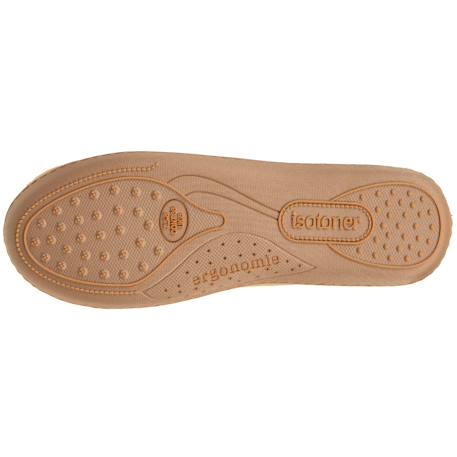 Chaussons bottillons suédine semelle bloup extra confort Camel+Marine 4 - vertbaudet enfant 