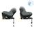 Siège auto pivotant et coulissant pearl 360 pro Authentic black+Authentic blue+Authentic graphite+Authentic green+Authentic grey+Authentic truffle 28 - vertbaudet enfant 