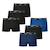 Lot de 6 boxers my petit prix Noir-marine-bleu+Noir-noir-noir-marine-noir-bleu 7 - vertbaudet enfant 