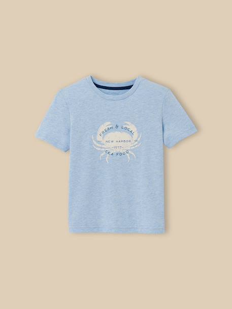 Garçon-T-shirt chiné garçon - coton biologique