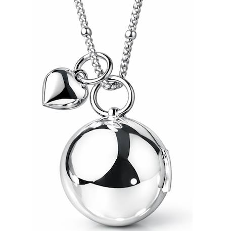 Collier bola de grossesse battement de cœur Argent+Or+Rose 1 - vertbaudet enfant 