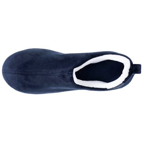 Chaussons bottillons suédine semelle bloup extra confort Camel+Marine 8 - vertbaudet enfant 