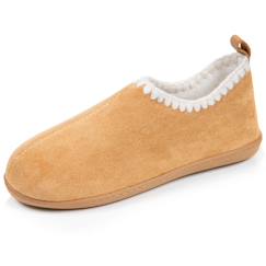 Vêtements de grossesse-Chaussons bottillons suédine semelle bloup extra confort