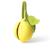 Etui à sucette en caoutchouc 100% naturel lou le citron Jaune 3 - vertbaudet enfant 