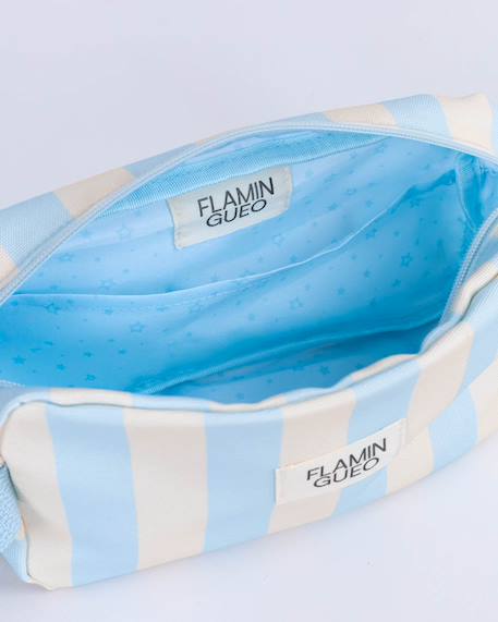 Trousse de toilette enfant polyester zip Bleu+Rose 6 - vertbaudet enfant 