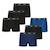Lot de 6 boxers my petit prix Noir-marine-bleu+Noir-noir-noir-marine-noir-bleu 5 - vertbaudet enfant 
