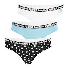 Lot de 3 culottes Smileyworld  - vertbaudet enfant