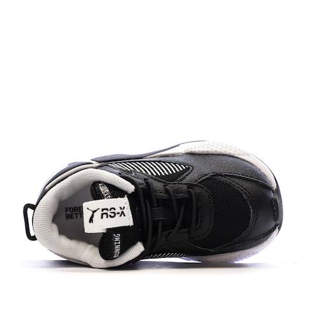 Baskets garçon 391042 Blanc+Noir 10 - vertbaudet enfant 