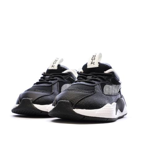 Baskets garçon 391042 Blanc+Noir 12 - vertbaudet enfant 