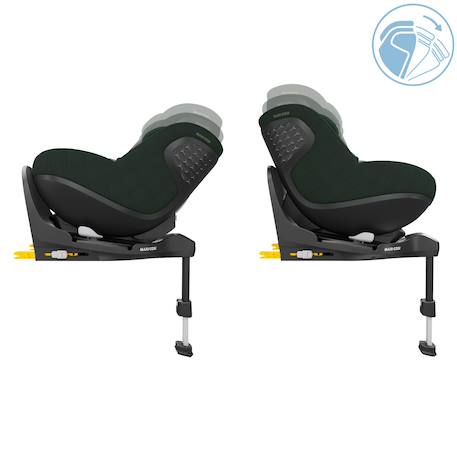 Siège auto pivotant et coulissant pearl 360 pro Authentic black+Authentic blue+Authentic graphite+Authentic green+Authentic grey+Authentic truffle 22 - vertbaudet enfant 