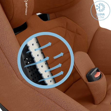 Siège auto pivotant et coulissant pearl 360 pro Authentic black+Authentic blue+Authentic graphite+Authentic green+Authentic grey+Authentic terra+Authentic truffle 35 - vertbaudet enfant 