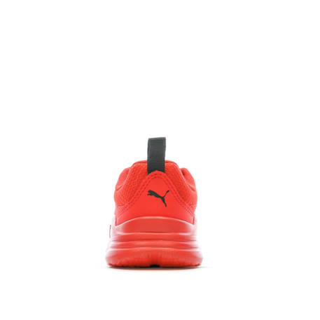 Baskets basses  à lacets Noir+Noir blanc+Rouge 14 - vertbaudet enfant 