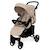 Poussette america 3 Beige+Noir+Rose 1 - vertbaudet enfant 