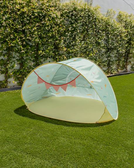 Tente de plage enfant pliante polyester Vert 2 - vertbaudet enfant 