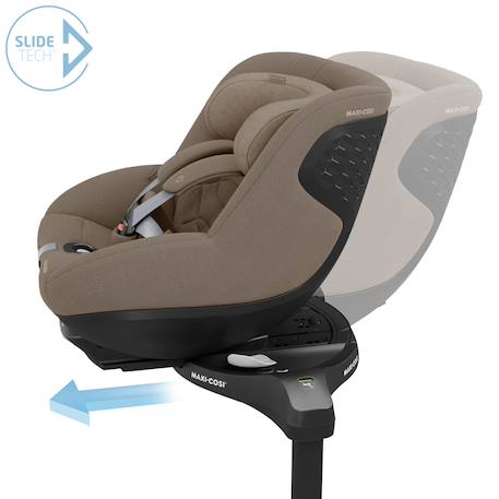 Siège auto pivotant et coulissant pearl 360 pro Authentic black+Authentic blue+Authentic graphite+Authentic green+Authentic grey+Authentic truffle 32 - vertbaudet enfant 