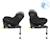 Siège auto pivotant et coulissant pearl 360 pro Authentic black+Authentic blue+Authentic graphite+Authentic green+Authentic grey+Authentic truffle 4 - vertbaudet enfant 