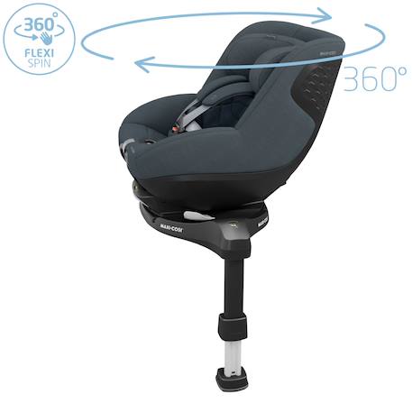 Siège auto pivotant et coulissant pearl 360 pro Authentic black+Authentic blue+Authentic graphite+Authentic green+Authentic grey+Authentic truffle 15 - vertbaudet enfant 