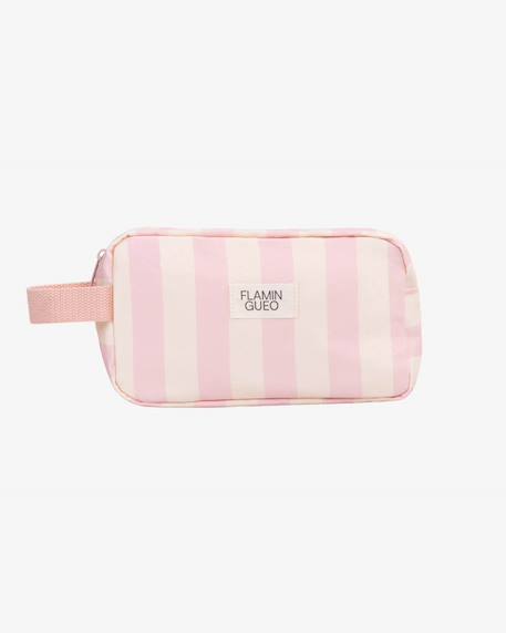 Trousse de toilette enfant polyester zip Bleu+Rose 11 - vertbaudet enfant 