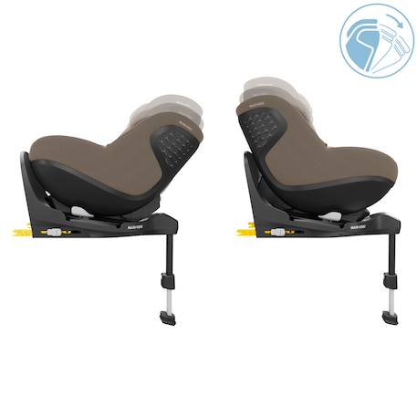 Siège auto pivotant et coulissant pearl 360 pro Authentic black+Authentic blue+Authentic graphite+Authentic green+Authentic grey+Authentic truffle 34 - vertbaudet enfant 