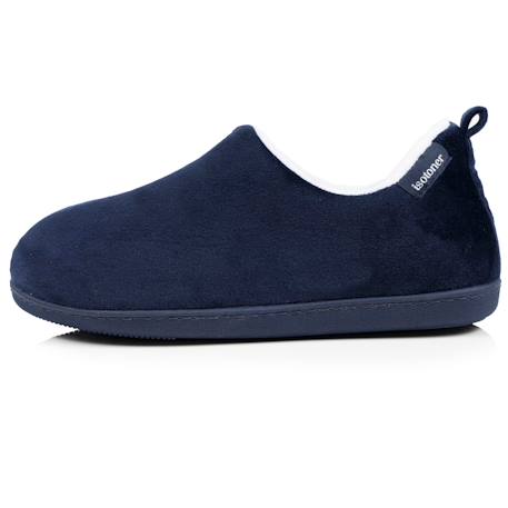 Chaussons bottillons suédine semelle bloup extra confort Camel+Marine 9 - vertbaudet enfant 