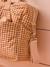 Sac à langer en gaze de coton Imprimé bali corail+Vichy caramel+Vichy vert 10 - vertbaudet enfant 