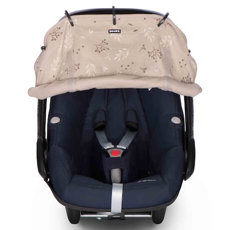 Pare-soleil universel poussette et siège auto uv upf50+ romantic leaves Beige 4 - vertbaudet enfant 