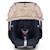 Pare-soleil universel poussette et siège auto uv upf50+ romantic leaves Beige 4 - vertbaudet enfant 
