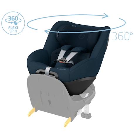 Siège auto pivotant et coulissant pearl 360 pro Authentic black+Authentic blue+Authentic graphite+Authentic green+Authentic grey+Authentic truffle 7 - vertbaudet enfant 