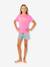 Tee shirt manches courtes fille rose 2 - vertbaudet enfant 