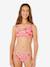 Maillot de bain 2 pièces Sunshine Squad fille framboise 1 - vertbaudet enfant 