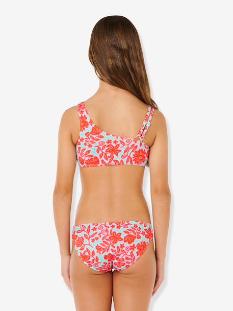 Maillot de bain 2 pièces Sunshine Squad fille framboise 3 - vertbaudet enfant 
