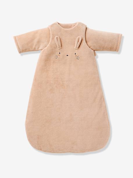 Gigoteuse bébé velours côtelé beige 4 - vertbaudet enfant 