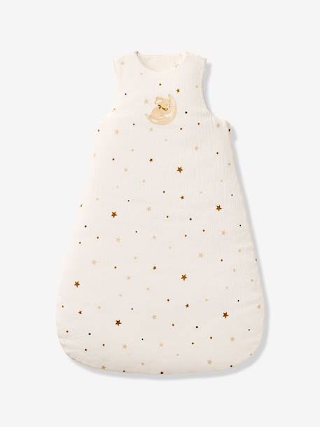 Gigoteuse jersey gauffré bébé écru 2 - vertbaudet enfant 
