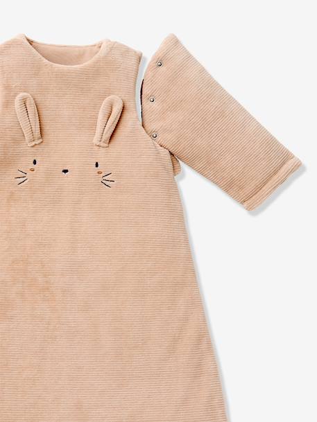 Gigoteuse bébé velours côtelé beige 8 - vertbaudet enfant 
